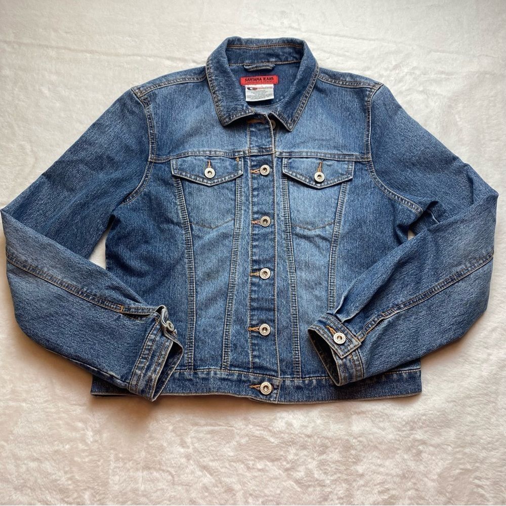 Santana Jeans Authentic Denim Jacket Size Medium
